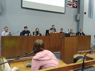 Zasedání Rady studentů