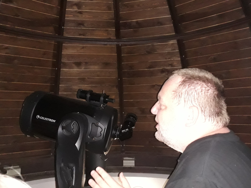 Pozorování zatmění měsíce