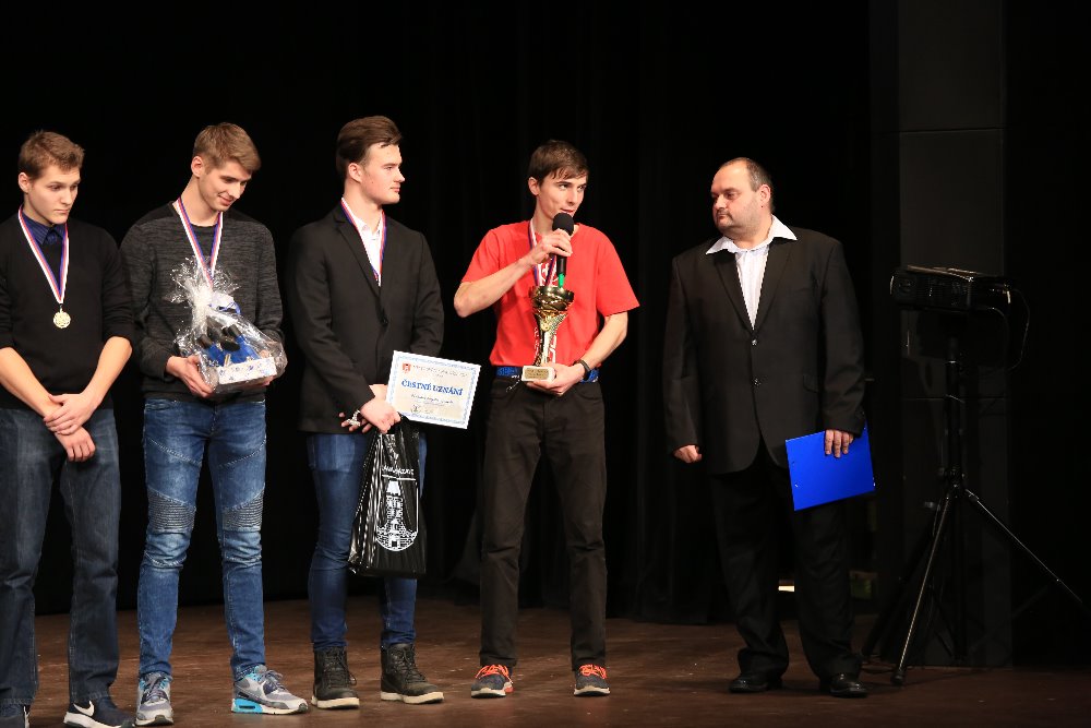 Florbalisté naší školy nejlepšími sportovci roku 2018