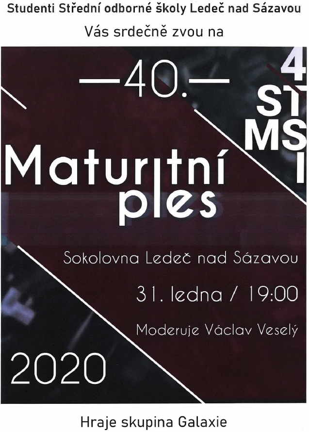 Maturitní ples SOŠ