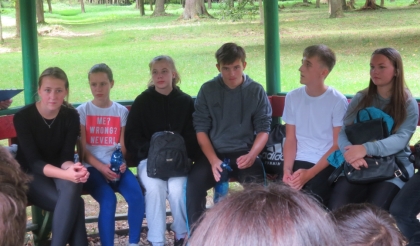 Studenti 1.B ledečského gymnázia se seznamují