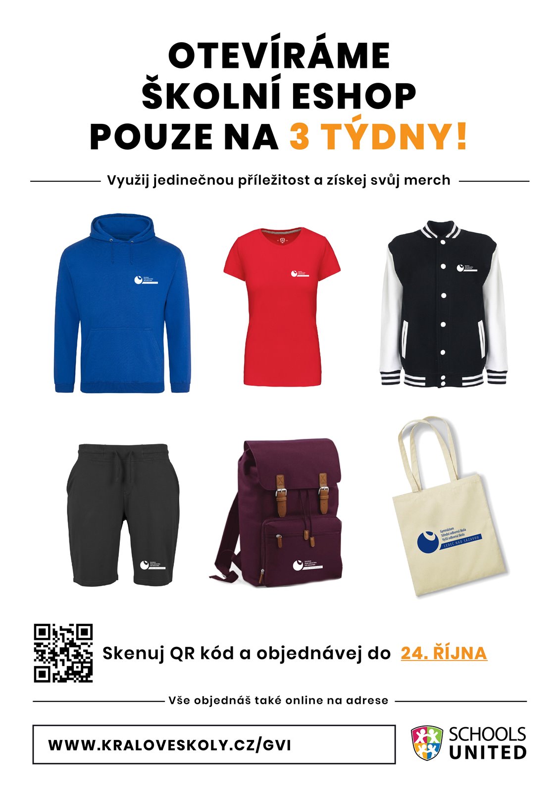 Byl spuštěn školní e-shop