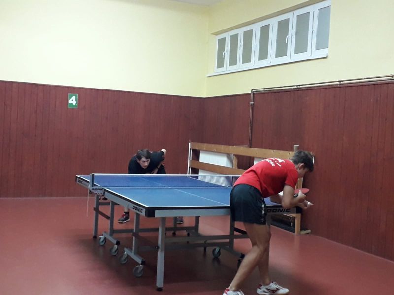 Okresní kolo soutěže družstev ve stolním tenisu