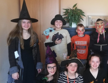 Halloween na gymnáziu