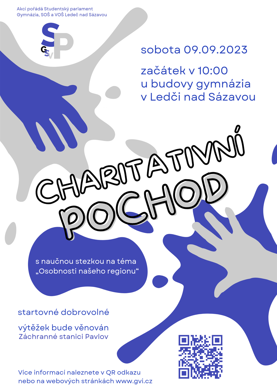Charitativní pochod pro Záchrannou stanici Pavlov