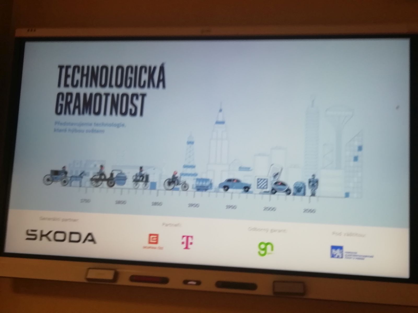 Přednáška o moderních technologiích
