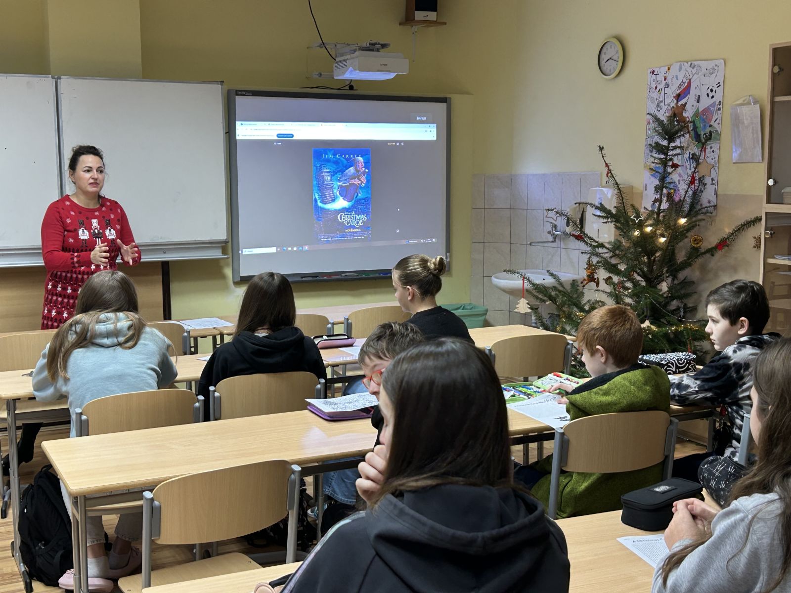Vánoční koleda 6x jinak – Čtenářský den na gymnáziu