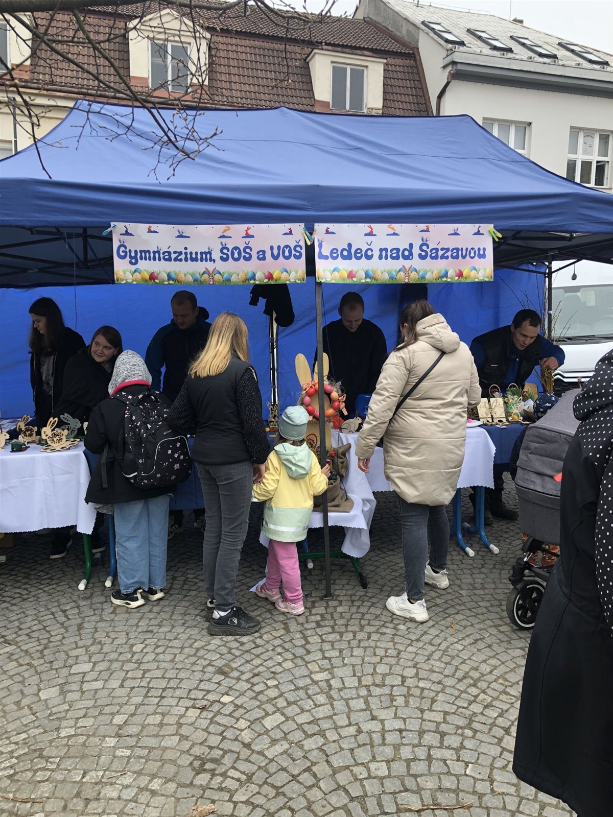 Velikonoce na ledečském náměstí