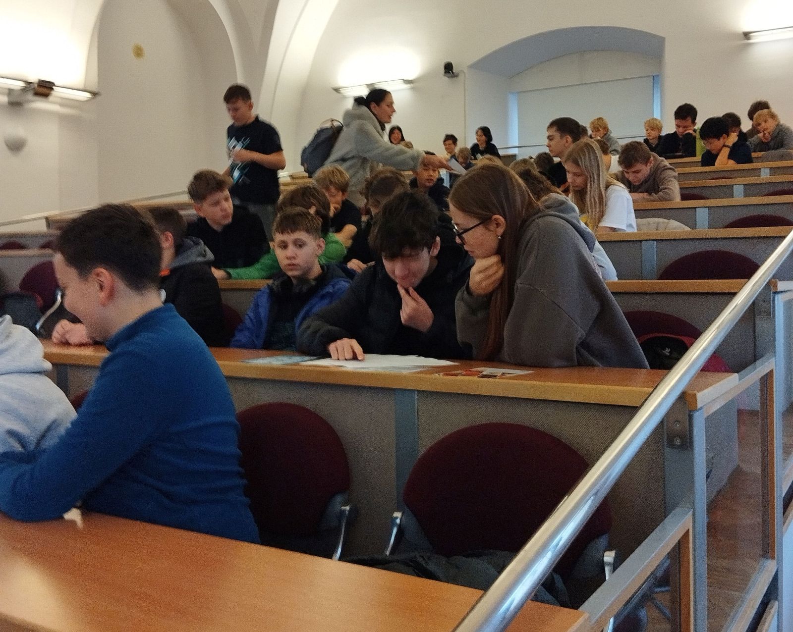 Žáci nižšího gymnázia soutěžili na Matfyzu