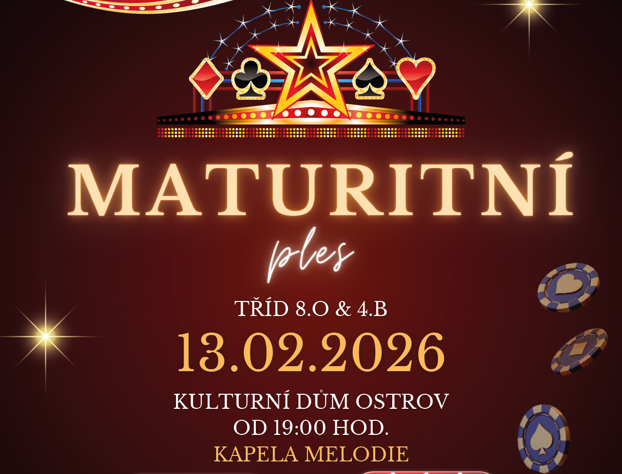 Pozvánka na maturitní ples
